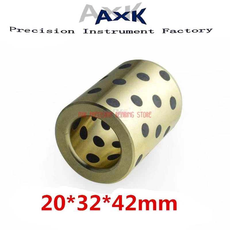 

2021 Promotion Sale Thrust Bearing 20x32x42 Mm Linear Graphite Copper Set Bearing Bushing Oil Self-lubricating Jdb Lm20uu Lm20