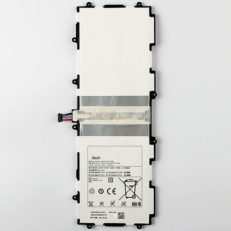 Сменная батарея для samsung Galaxy Note 10,1 GT-N8000 P7500 P7510 P5100 P5110 N8010 N8020 SP3676B1A с инструментами