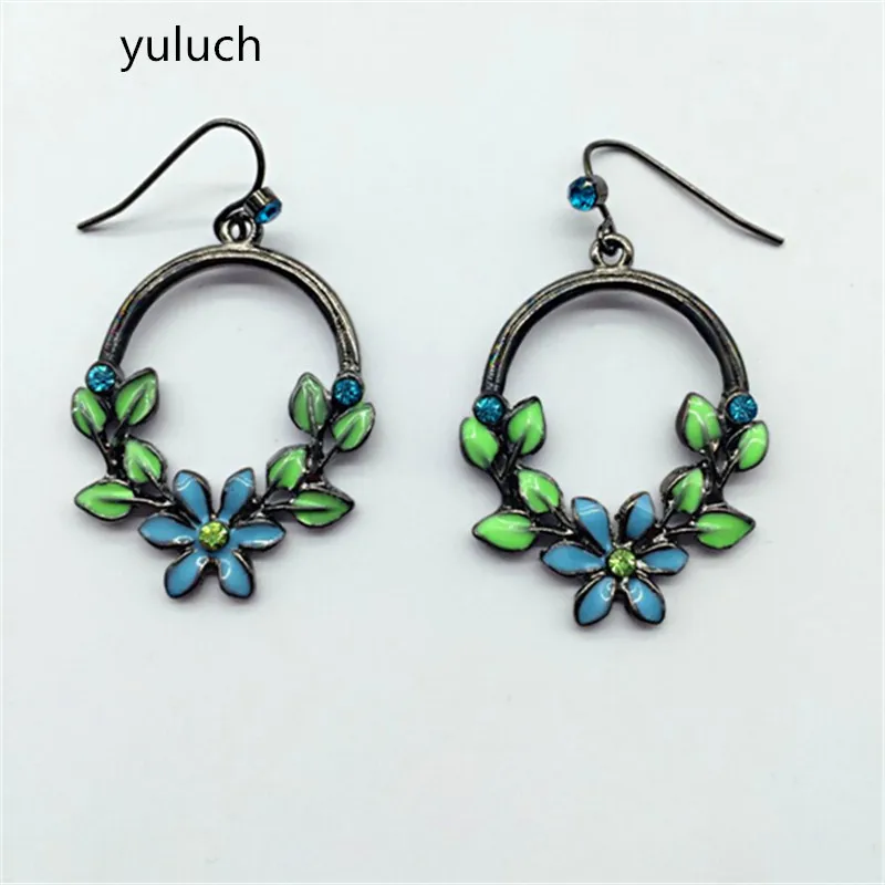 Новинка 2017 Женские винтажные серьги в форме веера из Южной Кореи|earrings for women|earrings