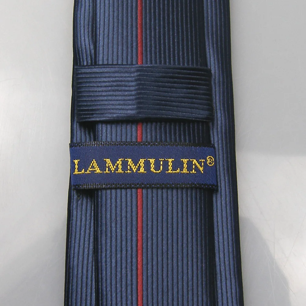 Мужские галстуки для костюма LAMMULIN бордовый красный с бантом контраст синий