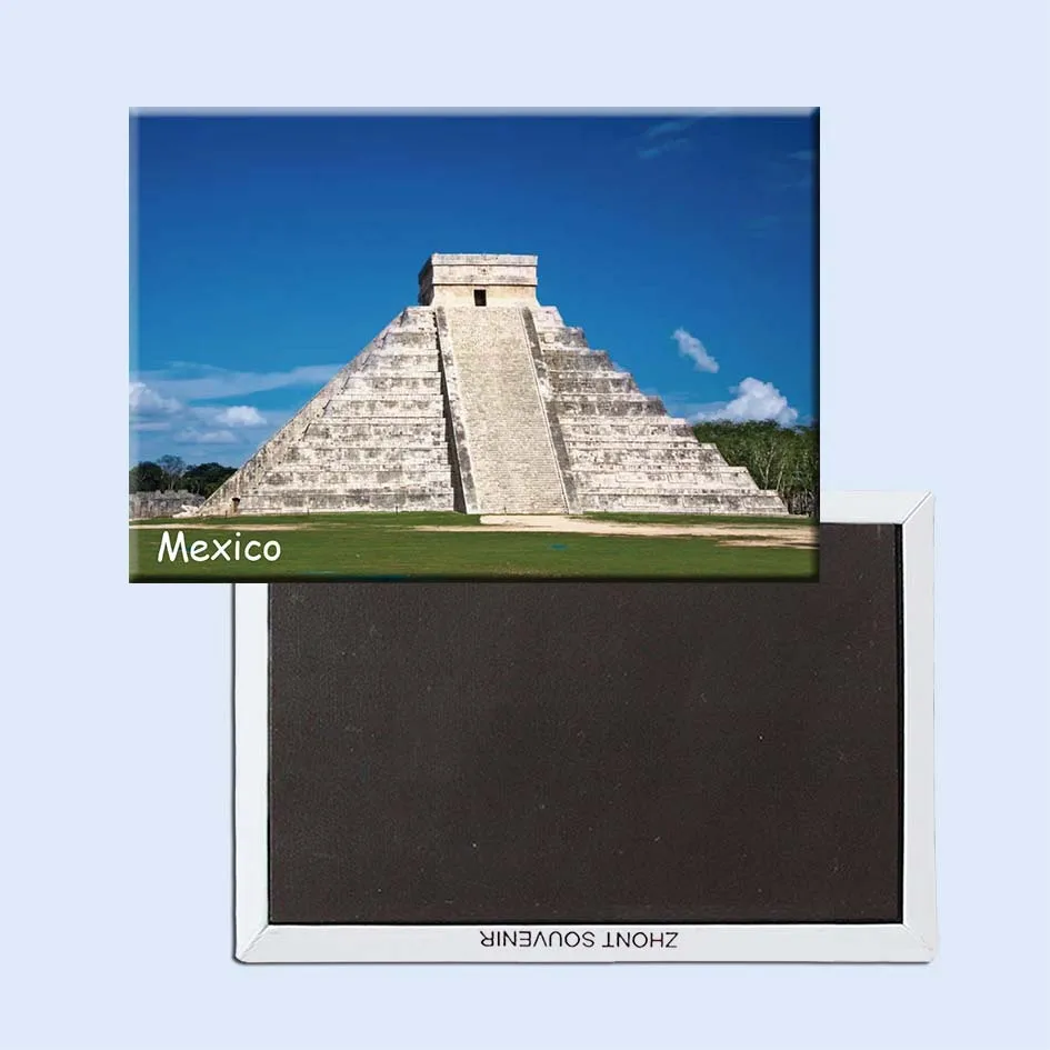 

SOUVEMAG Spring-Equinox-Mexico Travel Refrigerator Magnets 21149,Souvenirs of Worldwide Tourist Landscape