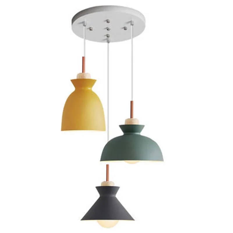 

Современные Потолочные Подвесные лампы Bokt, скандинавский художественный светильник для ресторана, гостиной, спальни, кабинета, алюминиева...