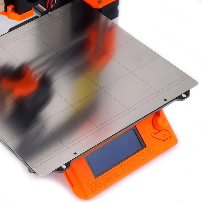 For Reprap i3 Mk3 Mk52 Spring Steel Sheet Heat Bed Platform 3D Printer Printing Buildplate + 1pcs PEI Prusa M |