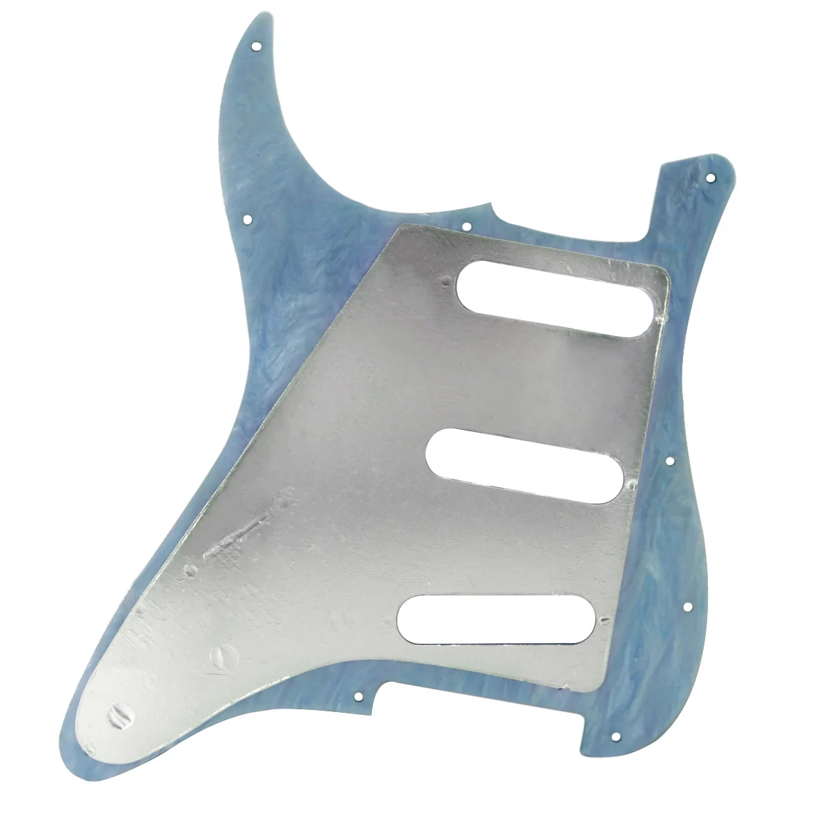 FLEOR Shell Color Guitar Pickguard SSS ST 11 Hole Pick Guard Scratchplate with Screws fit Style Electric Parts | Спорт и развлечения