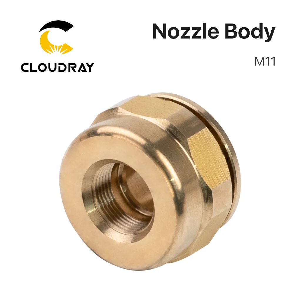 Cloudray Precitec M11 насадки для тела, аксессуары для предотвращения столкновений, держатель насадок, медное волокно, лазерная режущая головка, запасные части