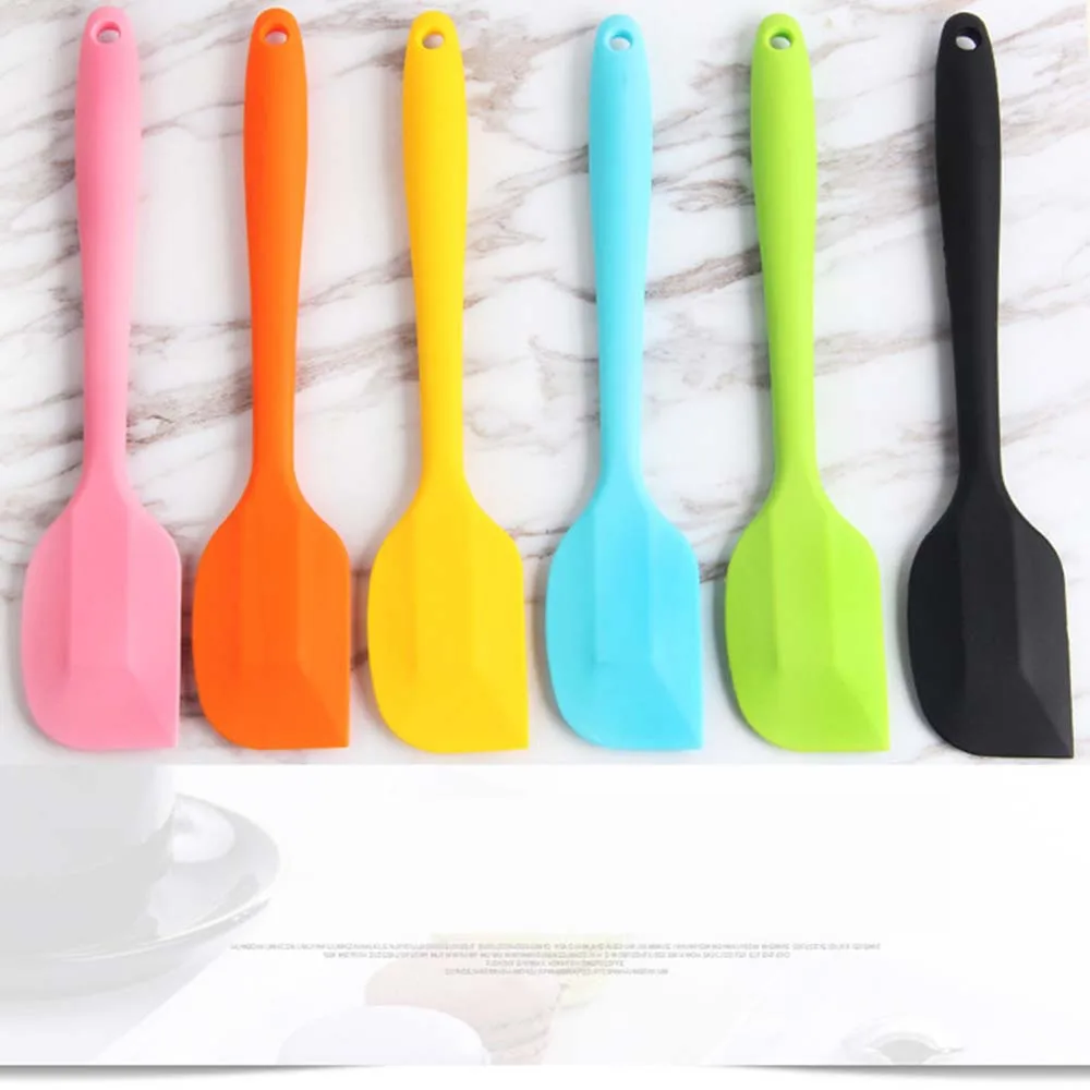 

Baking Scraper Food Grade Non Stick Spatula Butter Spoon Cooking Silicone Spatula Rubber Shovel Bakery Tools Cake Baking Tool