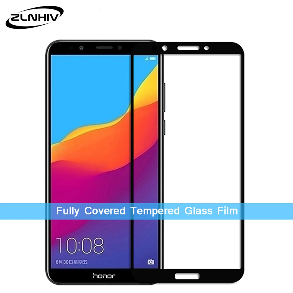 Закаленное стекло ZLNHIV для huawei y9 y7 pro y6 prime 2019 2018 Защитная пленка смартфона Y6