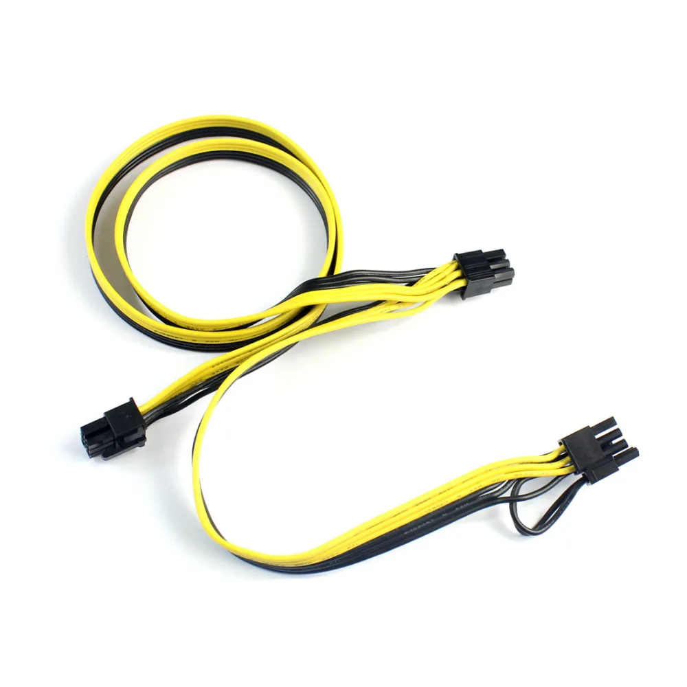 Модульные PSU кабели питания PCI e 6pin к 8 pin 6 + 2pin Express Внутренний силовой сплиттер