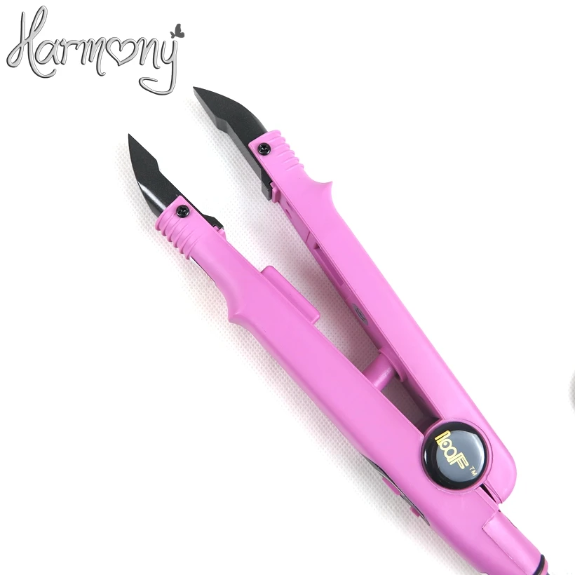 FREE shipping!!! Black Pink new Fusion Hair Extension Iron Keratin Bonding Tool Adjustable Temperature Fusion Heat Connecto