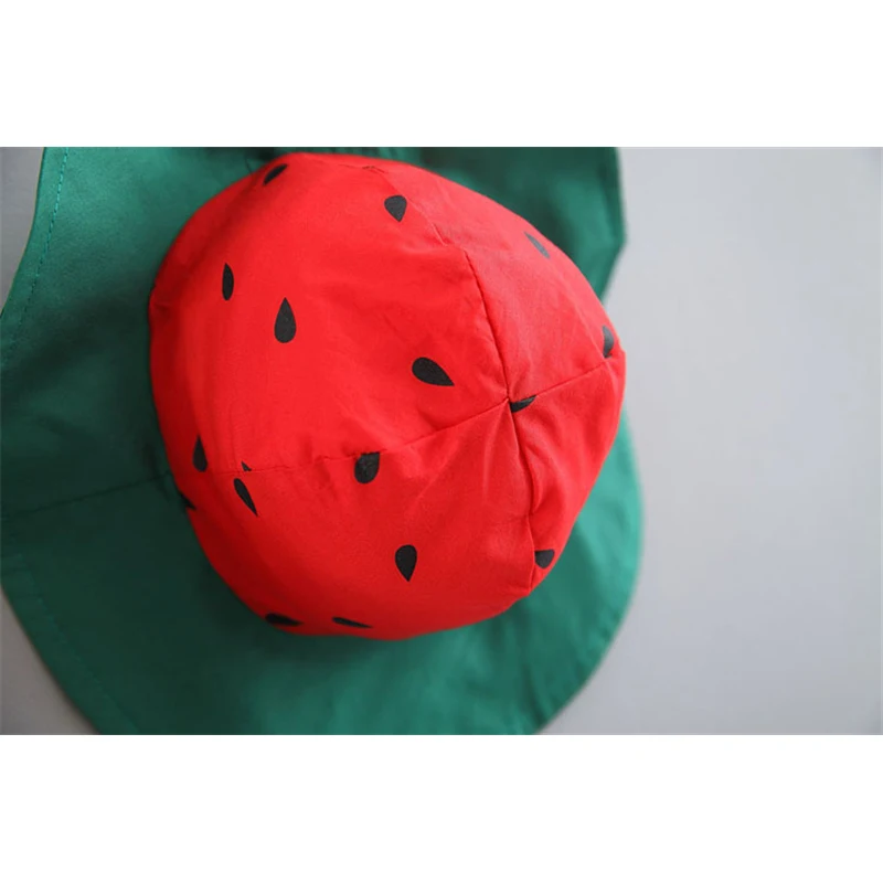 Арбузное платье для маленьких девочек с шляпой летнее принцессы vestidos милое