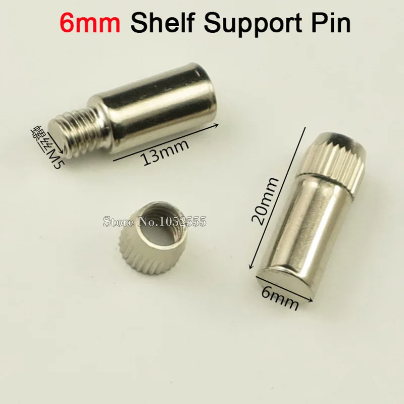 Бесплатная доставка металлическая стеклянная полка 100 шт./лот 6 мм/8 мм