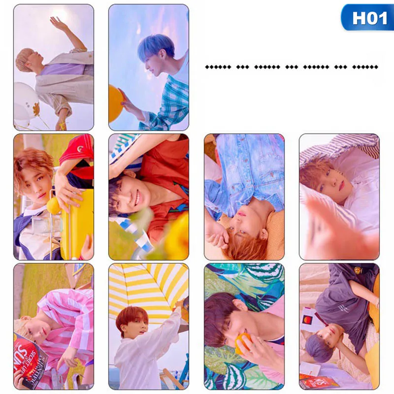 10 шт./компл. K pop наклейка для фотографий Seventeen You Make Day|Набор канцтоваров| |