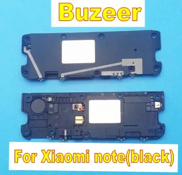 1 шт громкий Динамик для Xiaomi Redmi 4 2 2s 4C 3 примечание 6x3 3S 2A 2 5 4X громкоговоритель, гудок, звонок приемник Запчасти для авто чехол - Цвет: XM note buzeer black