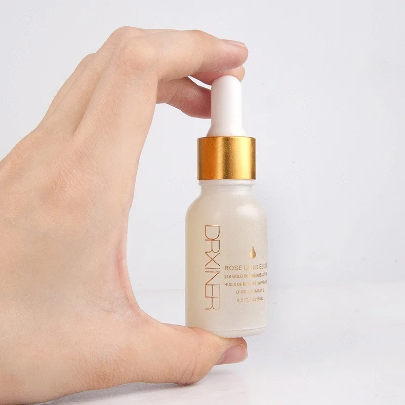 24 K розовое золото основа под макияж масло для лица Elixir макияж кожи масло для лица Эфирное масло перед грунтовкой основа