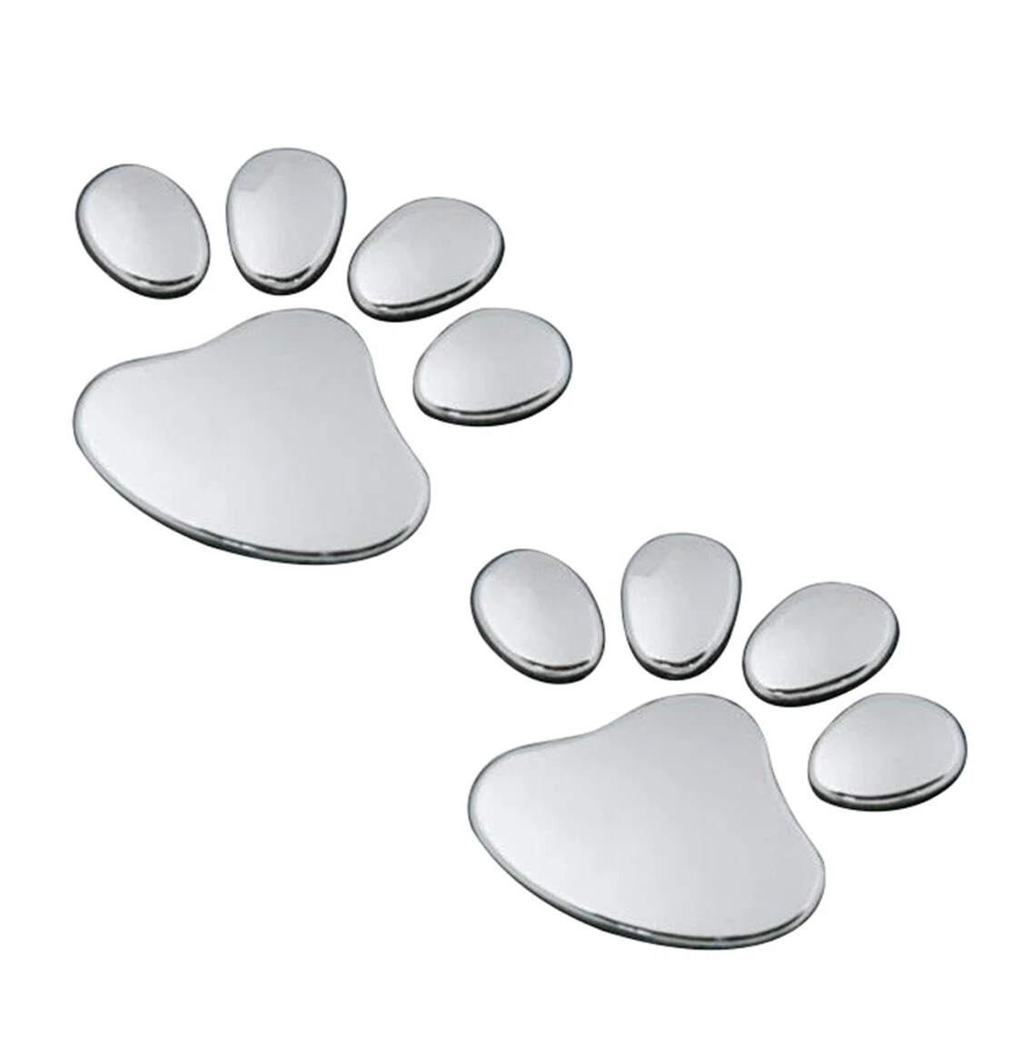 4 шт. Стайлинг автомобиля наклейка на автомобиль в виде лапы животное собака