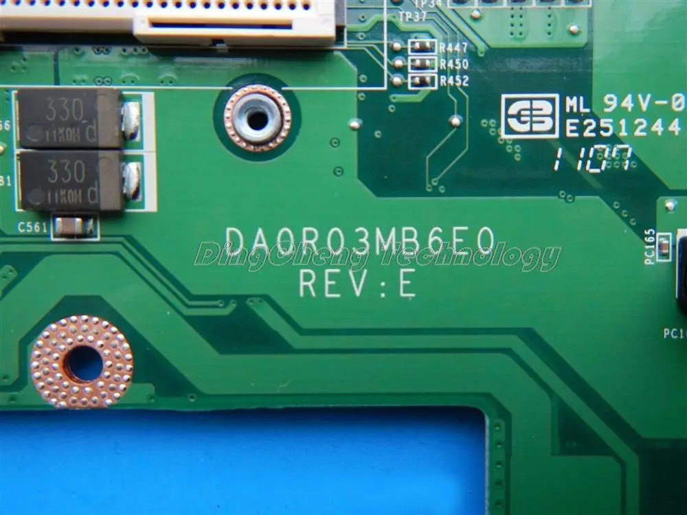 Материнская плата для ноутбука Dell N7110 07830J CN-07830J DA0R03MB6E0 PGA989 HM67 DDR3 Встроенная 100%