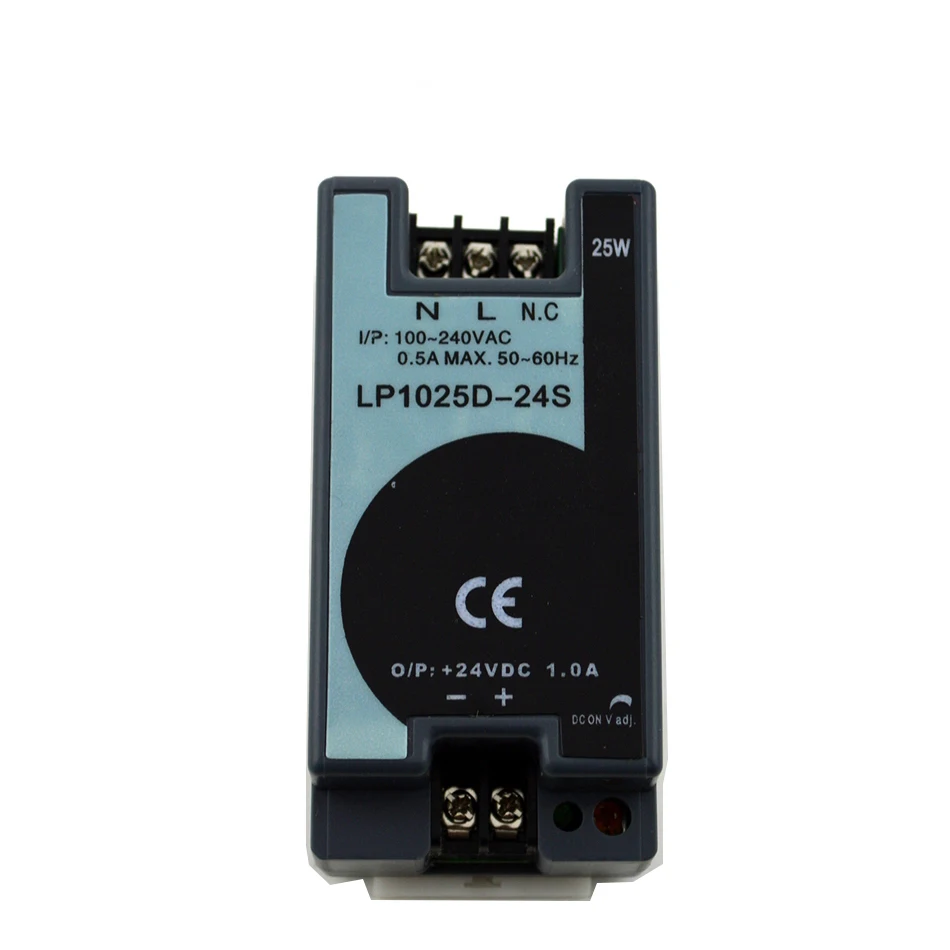 Ac к dc 1A 25w 24v LP 25 24 Din Rail driver led источник импульсного источника питания volt|switch