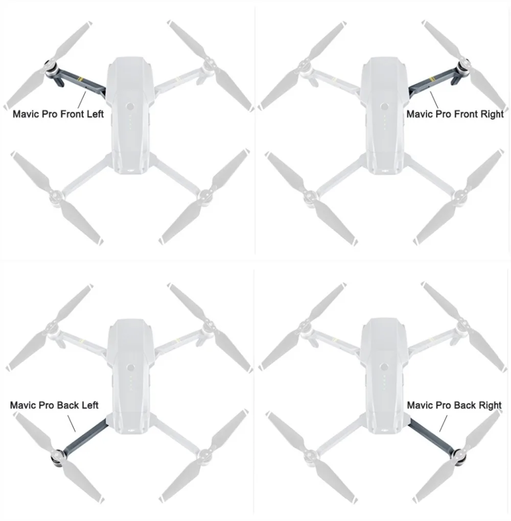 Рукоятка DJI mavic pro с мотором для DJI mavic pro, в