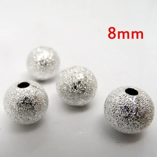 

Free shipping!DIY jewelry accessories Stardust Spacer Beads 8mm Dia