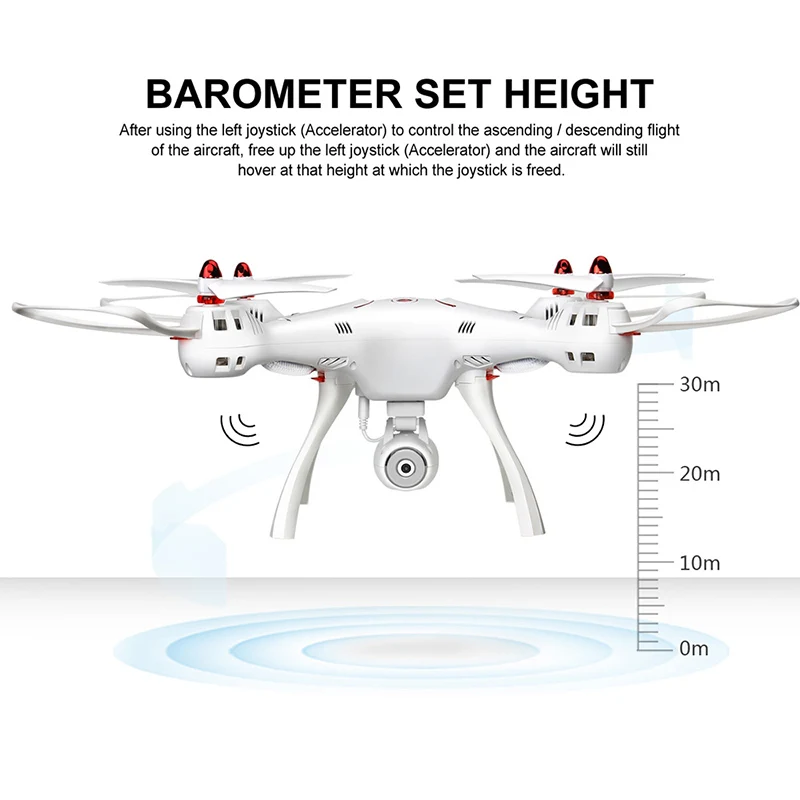 SYMA Official с HD камерой X8SC RC Дрон 2MP 4CH пульт дистанционного управления вертолет