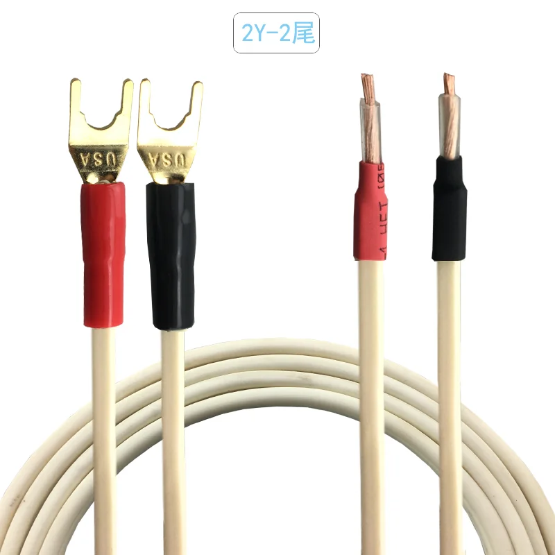 Медный кабель HIFI Pure для динамика усилителя мощности с банановым штекером и