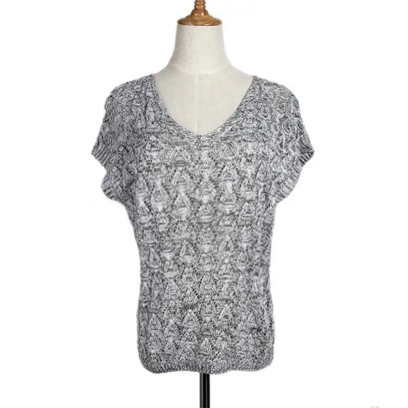 Woman knitting Clothes For female Pullovers Thin Sweaters Of 2018 Spring Fashion Hollow Out | Женская одежда