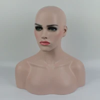 fiberglass realistic mannequin dummy headmannequins display manikin heads hat jewelry wigs