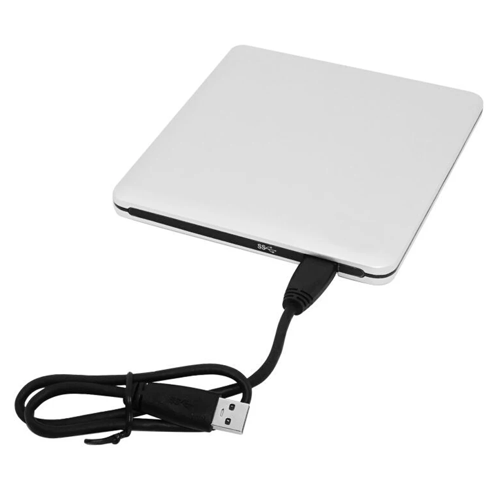 9 0 мм/9 5 мм Слот в USB 3 SATA интерфейс ноутбук DVD RW Blu Ray горелка привод Внешний чехол