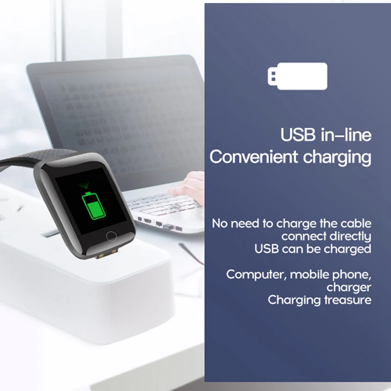 D13 умный Браслет и фитнес трекер кровяное давление/монитор сердечного ритма/Whatsaap