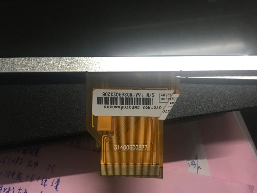 Горячие Продажа Новые 7 дюймов ЖК экран 50 pin 800*480 31400600877 20000938 00 10 30 at070tn90 для