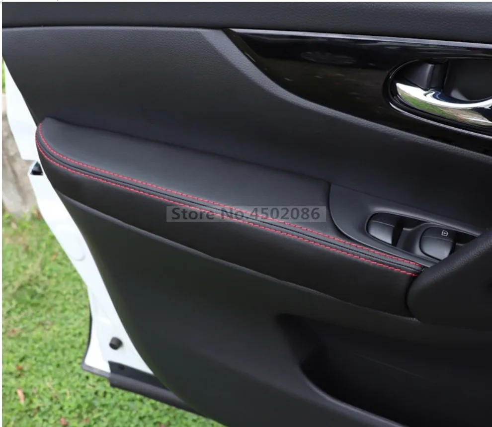 Для Nissan Qashqai межкомнатные полиуретановые двери, подлокотник, накладка на поверхность, накладка, защита, аксессуары для стайлинга автомобилей, защитные автомобильные чехлы