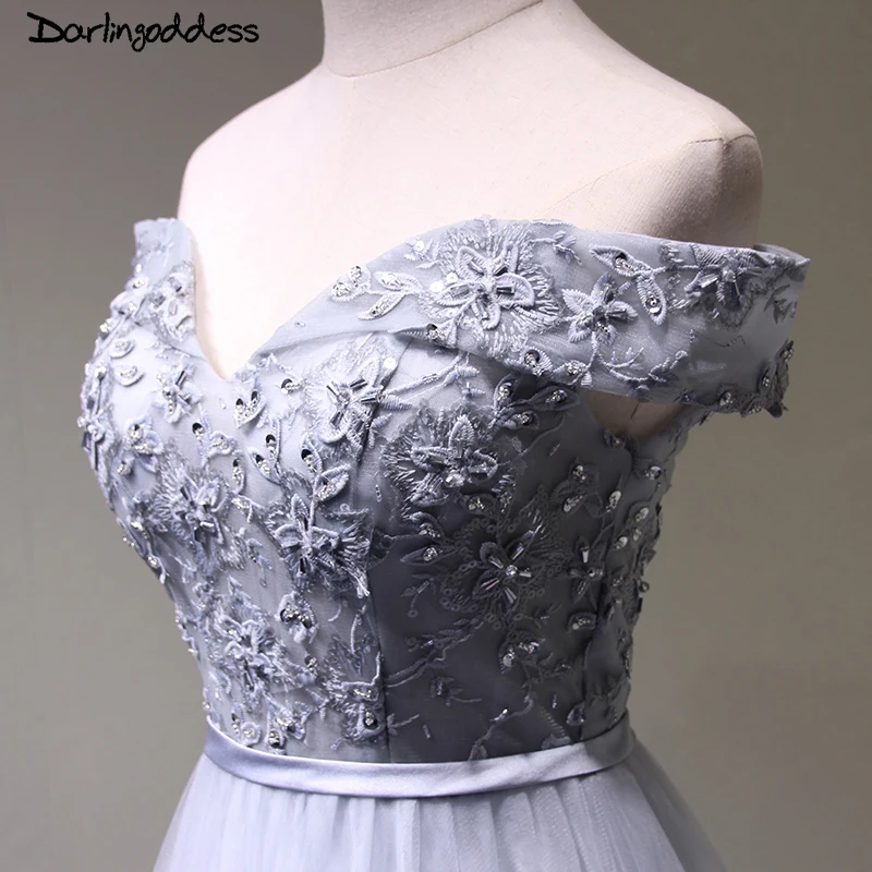 2017 вечернее платье с кружевной аппликацией платья длинным рукавом Robe De Soiree Longue