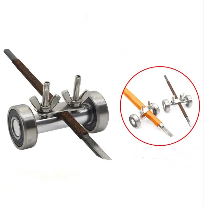 Точилка для ножа 1 шт. точилка карманного из нержавеющей стали мини нож резьбы