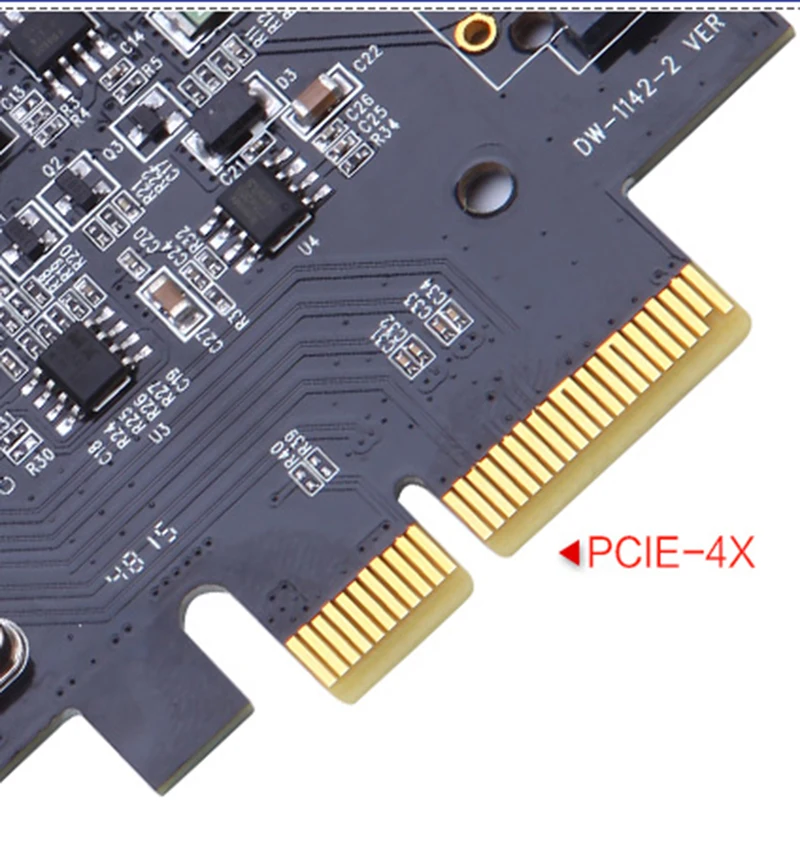 10 ГБ/сек. PCIe к USB 3,1 type-C+ type-A Плата расширения сетевые адаптеры карта для настольного ПК компьютер ASM1142 чип защитный чехол