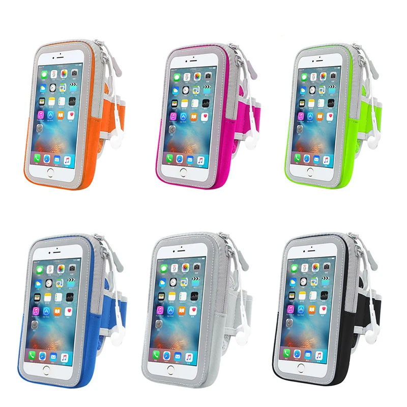 HOTR Running Sport Armband Case Arm Band Pouch Bag Full Cover Universal for iphone X 8 7 6 plus | Мобильные телефоны и