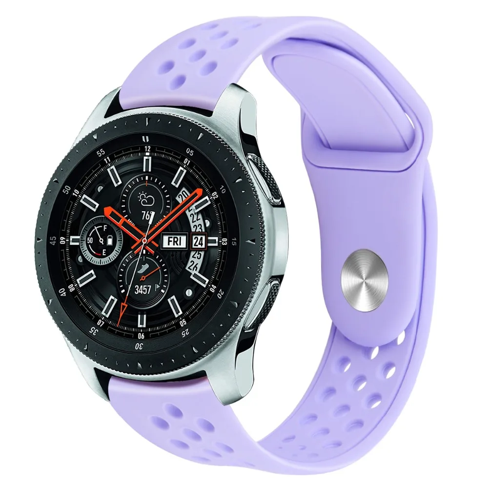 Спортивный ремешок для Samsung Gear S3 Frontier Классический 20 мм силиконовый часов R760/R770