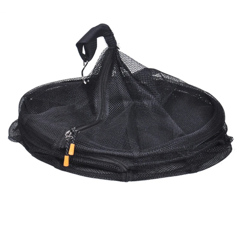 

YINGTOUMAN Outdoor Protable Folding Circle Drying Net Dishware Vegetable Dried Basket Storage Basket Three-Tier Drying Stand