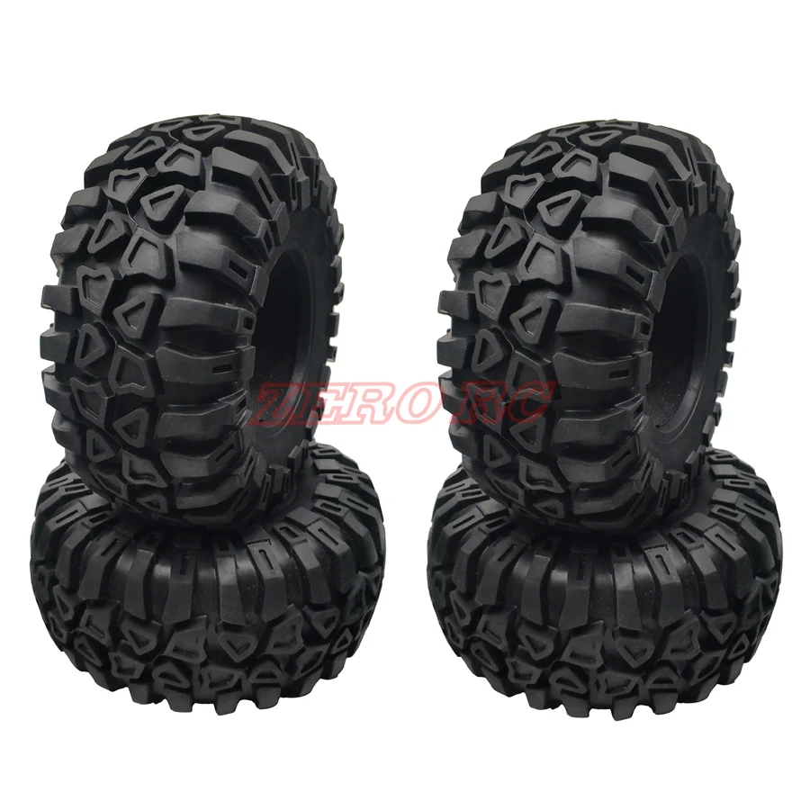4 шт. мягкие шины ROCK 2 дюйма гусеничная шина 128 мм для 1/10 AXIAL WRAITH SCX10 Jeep Wrangler Rc Car|2.2