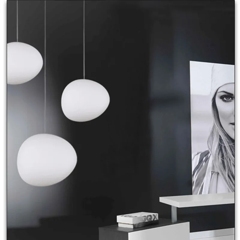 Скандинавские светодиодные подвесные светильники Италия Foscarini Gregg белый Глобус стекло яйцо подвесной светильник Гостиная Столовая Кухня осветительный прибор