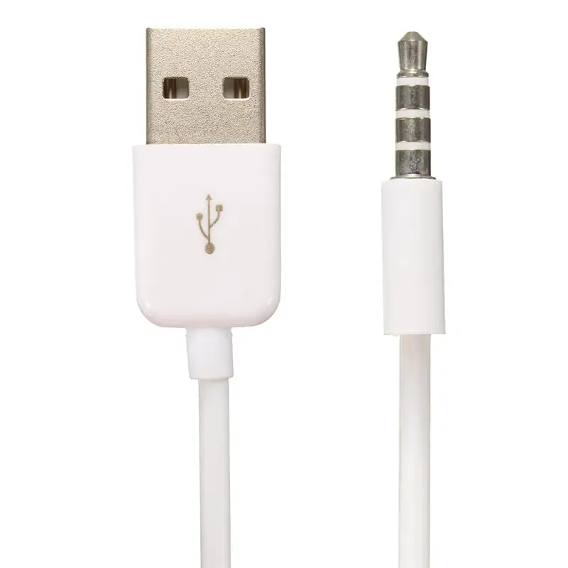 Новинка 3,5 мм AUX аудио разъем для USB 2,0 Мужской Кабель-переходник для зарядки