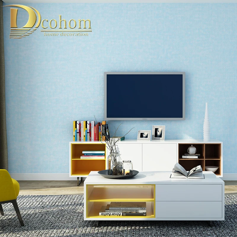Простые текстурированные обои Grasscloth Современные для спальни гостиной домашнего