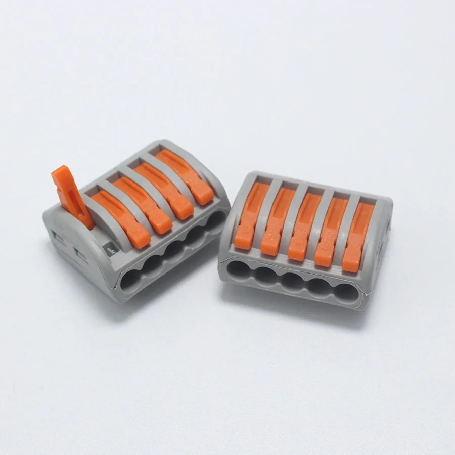 EClyxun 5 шт./лот Универсальный компактный разъем проводки провода PCT 215 5pin проводника