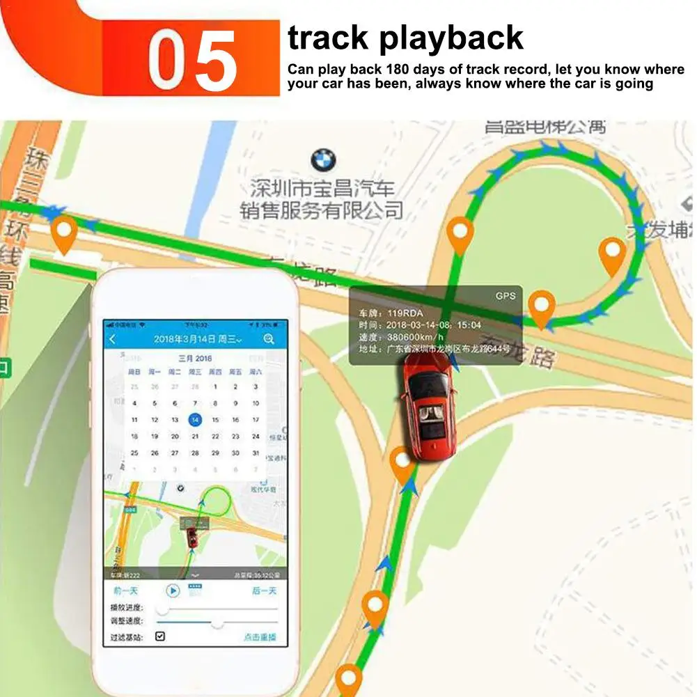 Мини Автомобильный gps-локатор двойной USB интерфейс автомобильный трекер Отслеживание в режиме реального времени с живым звуком несколько позиционирования автомобиля сигнализации