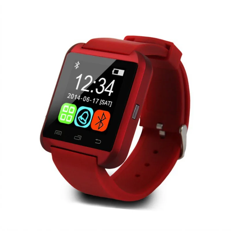 U8 Bluetooth Smart Wristwatch Support IOS Iphone Android Anti-Lost Hands-Free Music Playback Wearable Watches Phone | Электроника
