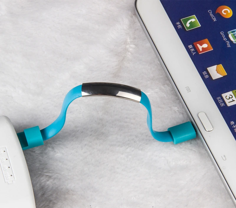 Стильный браслет Micro Тип c usb-шнур для синхронизации и передачи данных Зарядное