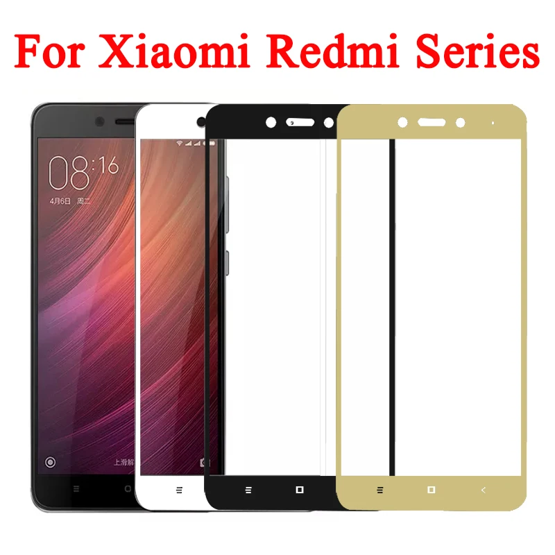 Защитная пленка на стекло для Xiaomi Redmi 4x5 c s ksiomi xiaomei xiomi mi6 note 3 4 защитная экрана 9Н|note