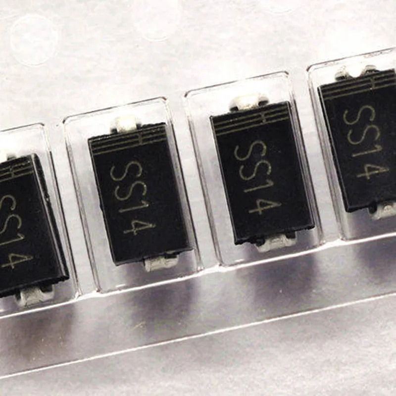 

100pcs SS14 SMA 1N5819 SMD 1A 40V DO-214AC Schottky Diode