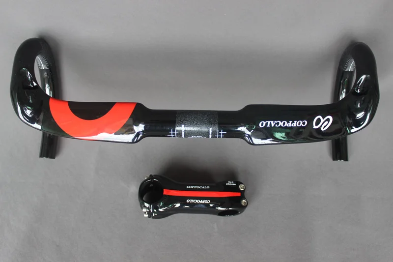

Road Bike Carbon Handlebar Glossy/Matte full carbon bicycle handlebar internal cable cycling drop bar 400mm 420mm 440mm