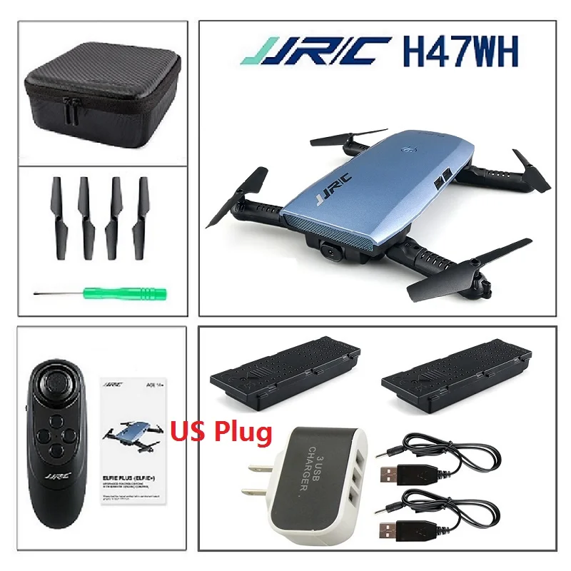 JJRC H47 H47WH Красота режим 720P Камера WI FI FPV складной Дрон G Сенсор 6 оси удержания