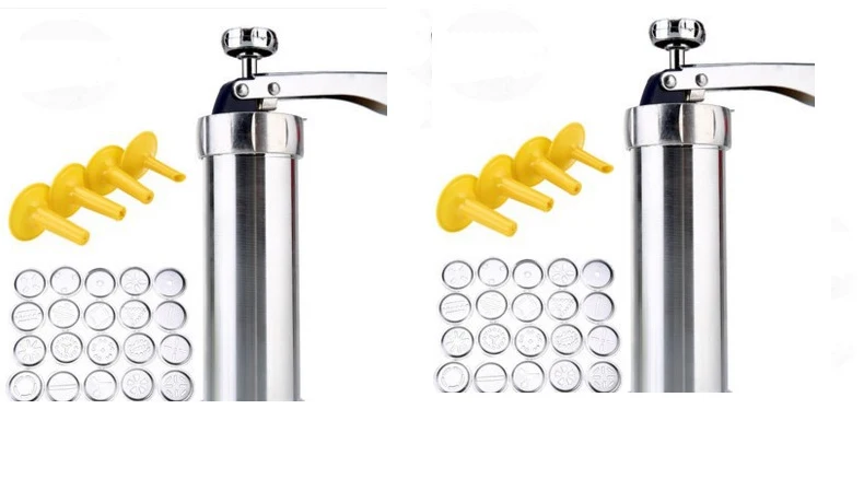 Пистолет для печенья аппарат приготовления из алюминиевого сплава в форме